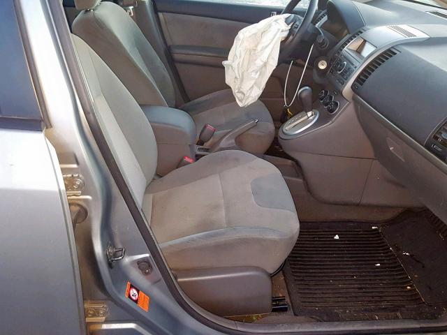 3N1AB61EX9L679001 - 2009 NISSAN SENTRA 2.0 GRAY photo 5