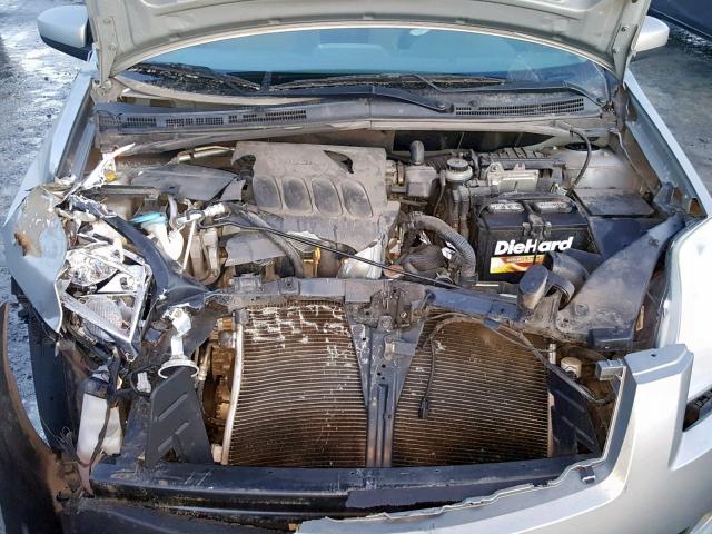 3N1AB61EX9L679001 - 2009 NISSAN SENTRA 2.0 GRAY photo 7