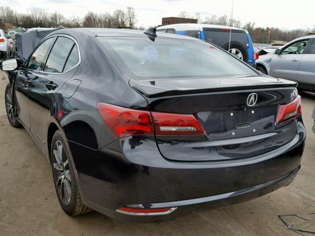 19UUB2F36FA012361 - 2015 ACURA TLX BLACK photo 3