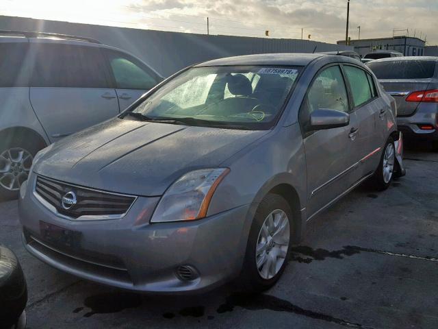 3N1AB6AP6BL680850 - 2011 NISSAN SENTRA 2.0 GRAY photo 2