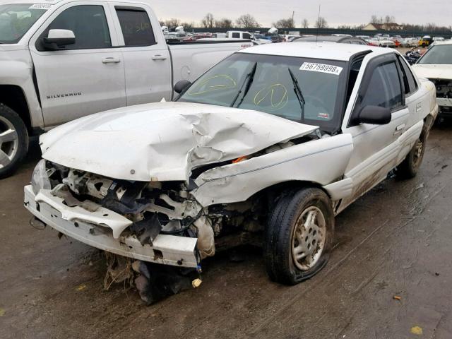 1G2NE52T6WM516414 - 1998 PONTIAC GRAND AM S WHITE photo 2