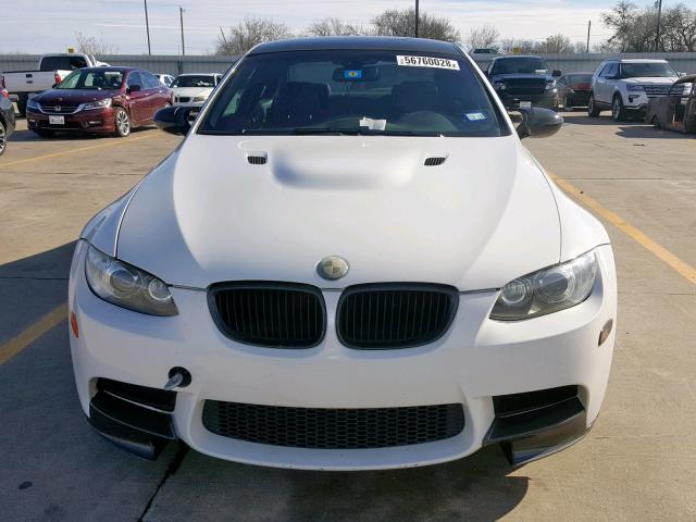 WBSWD93548PY42118 - 2008 BMW M3 WHITE photo 9