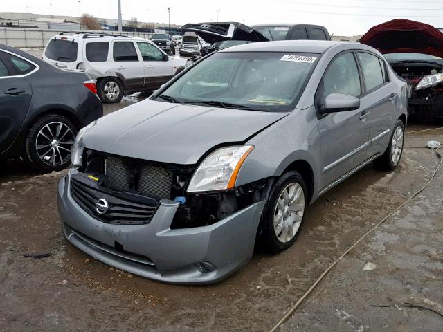 3N1AB6AP3BL718809 - 2011 NISSAN SENTRA 2.0 SILVER photo 2