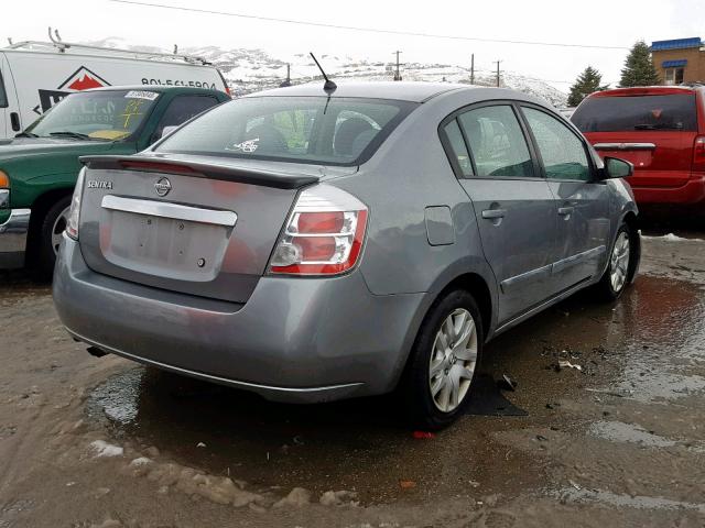 3N1AB6AP3BL718809 - 2011 NISSAN SENTRA 2.0 SILVER photo 4