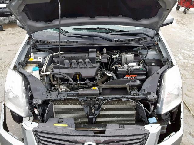 3N1AB6AP3BL718809 - 2011 NISSAN SENTRA 2.0 SILVER photo 7