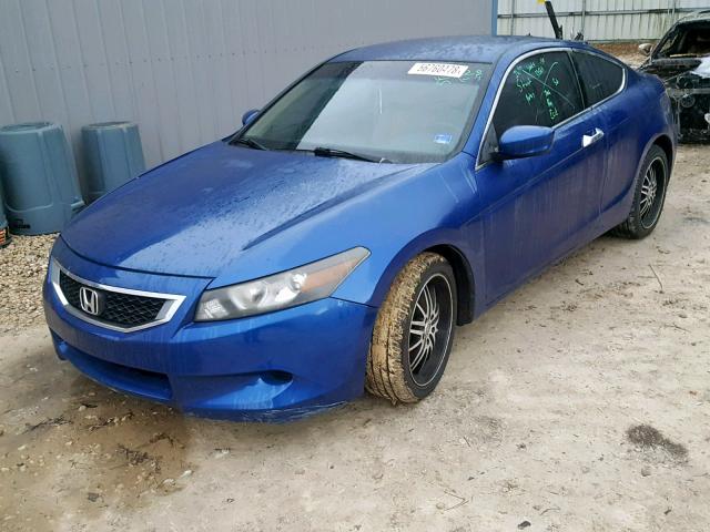 1HGCS123X8A007940 - 2008 HONDA ACCORD LX- BLUE photo 2