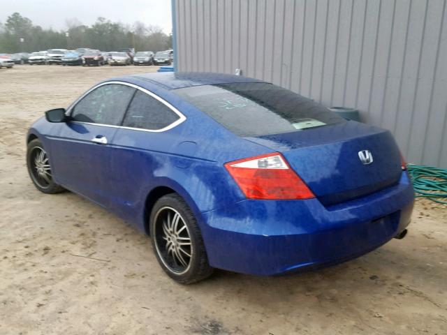 1HGCS123X8A007940 - 2008 HONDA ACCORD LX- BLUE photo 3