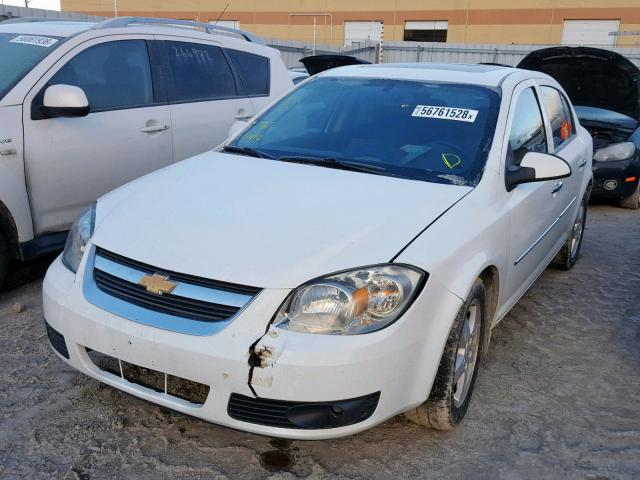 1G1AF5F53A7219863 - 2010 CHEVROLET COBALT 2LT WHITE photo 2