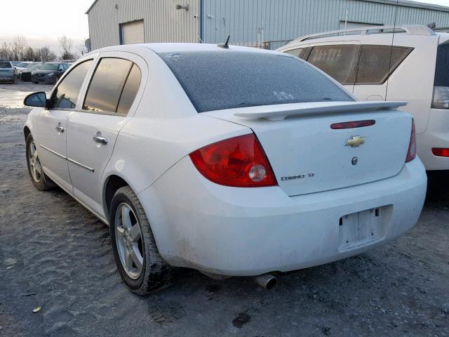 1G1AF5F53A7219863 - 2010 CHEVROLET COBALT 2LT WHITE photo 3