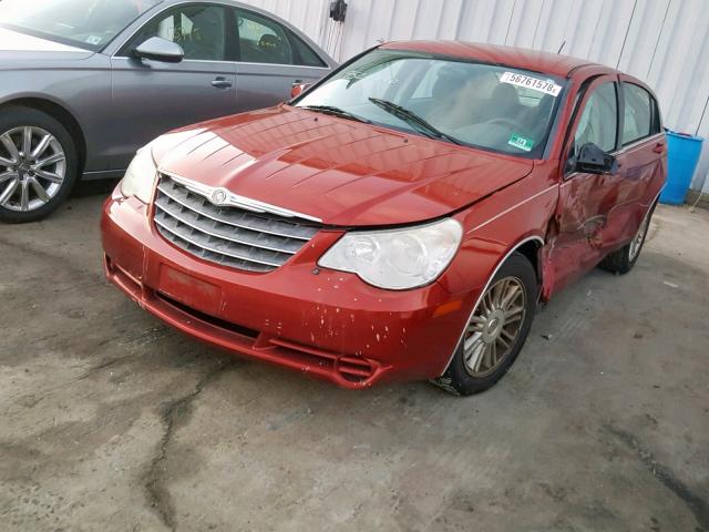 1C3LC56K17N532725 - 2007 CHRYSLER SEBRING TO RED photo 2