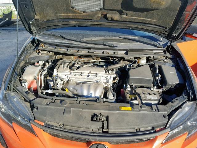 JTKJF5C78FJ007993 - 2015 TOYOTA SCION TC ნარინჯისფერი ფოტო 7