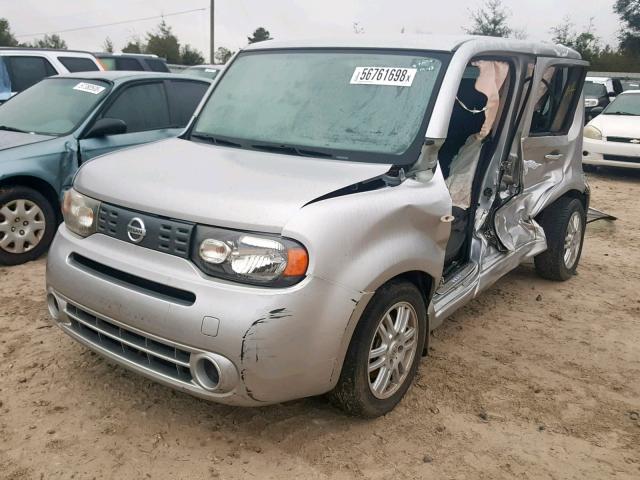 JN8AZ2KR2BT213944 - 2011 NISSAN CUBE BASE SILVER photo 2