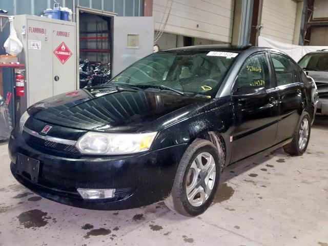 1G8AL52F03Z166426 - 2003 SATURN ION LEVEL BLACK photo 2