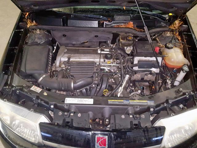 1G8AL52F03Z166426 - 2003 SATURN ION LEVEL BLACK photo 7