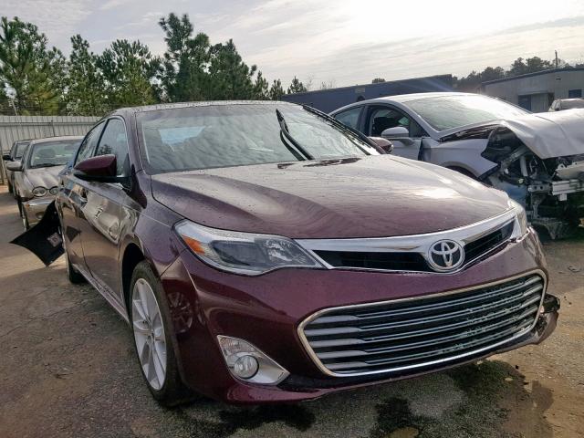 4T1BK1EBXEU108141 - 2014 TOYOTA AVALON BAS BURGUNDY photo 1