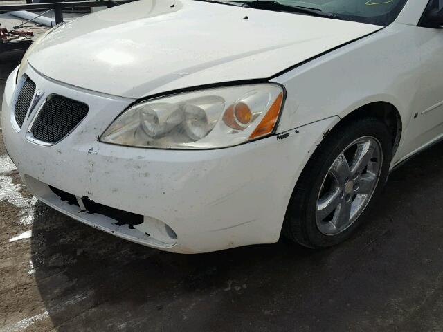 1G2ZH558664161647 - 2006 PONTIAC G6 GT WHITE photo 10