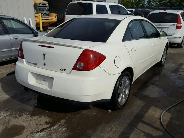 1G2ZH558664161647 - 2006 PONTIAC G6 GT WHITE photo 4