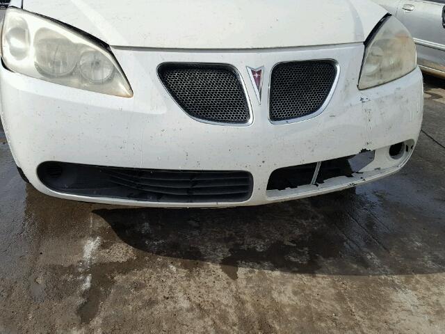 1G2ZH558664161647 - 2006 PONTIAC G6 GT WHITE photo 9