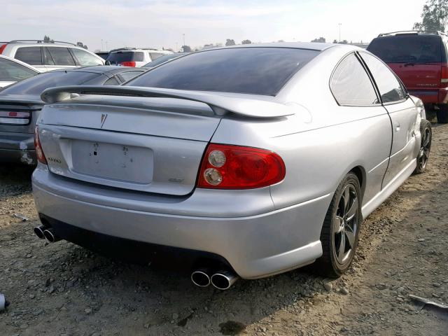 6G2VX12GX4L265747 - 2004 PONTIAC GTO SILVER photo 4