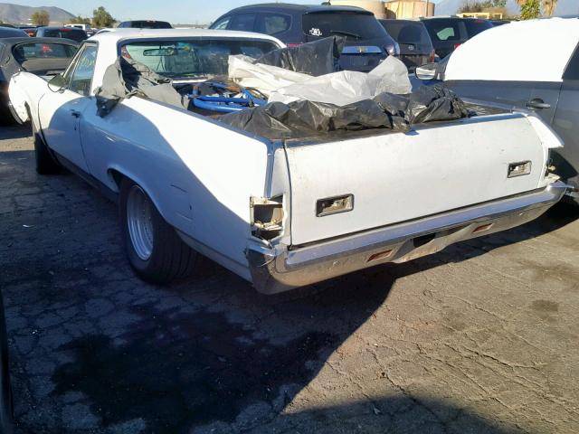 136801L148924 - 1971 CHEVROLET EL CAMINO WHITE photo 3