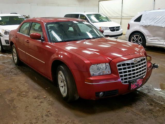 2C3KA53G67H823389 - 2007 CHRYSLER 300 TOURIN BURGUNDY photo 1