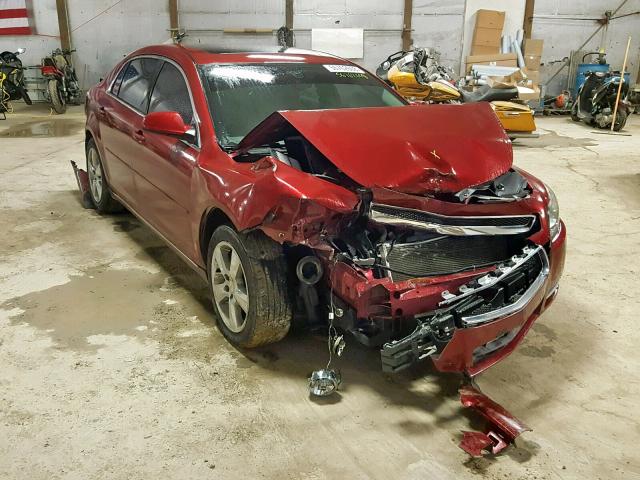 1G1ZC5E1XBF329990 - 2011 CHEVROLET MALIBU 1LT RED photo 1