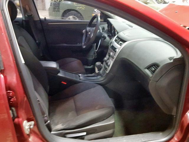 1G1ZC5E1XBF329990 - 2011 CHEVROLET MALIBU 1LT RED photo 5