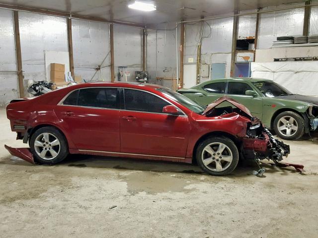 1G1ZC5E1XBF329990 - 2011 CHEVROLET MALIBU 1LT RED photo 9