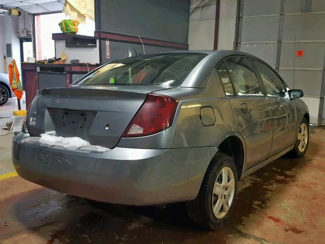 1G8AZ55F96Z108586 - 2006 SATURN ION LEVEL GRAY photo 4