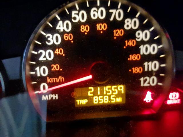 1G8AZ55F96Z108586 - 2006 SATURN ION LEVEL GRAY photo 8