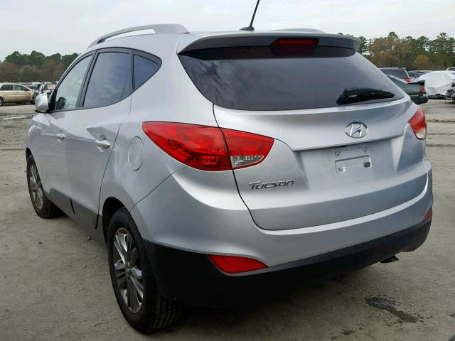 KM8JU3AG0FU011003 - 2015 HYUNDAI TUCSON LIM SILVER photo 3