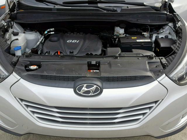 KM8JU3AG0FU011003 - 2015 HYUNDAI TUCSON LIM SILVER photo 7