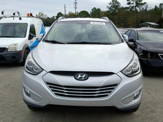 KM8JU3AG0FU011003 - 2015 HYUNDAI TUCSON LIM SILVER photo 9