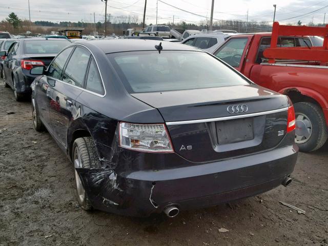 WAUDH74F08N038440 - 2008 AUDI A6 3.2 QUA BLACK photo 3