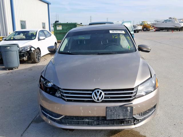 1VWAT7A32FC077745 - 2015 VOLKSWAGEN PASSAT S GOLD photo 10