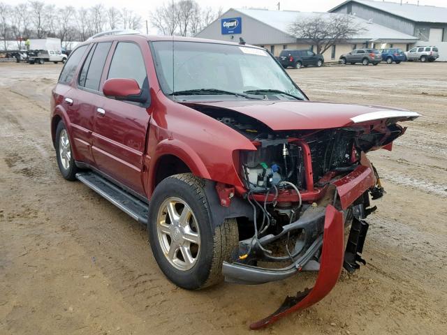 5GADT13S462323476 - 2006 BUICK RAINIER CX BURGUNDY photo 1