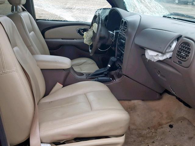 5GADT13S462323476 - 2006 BUICK RAINIER CX BURGUNDY photo 5