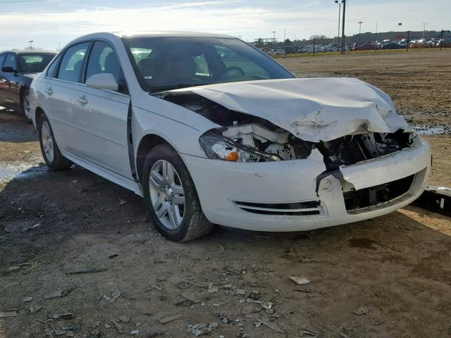 2G1WB5E31E1164009 - 2014 CHEVROLET IMPALA LIM WHITE photo 1