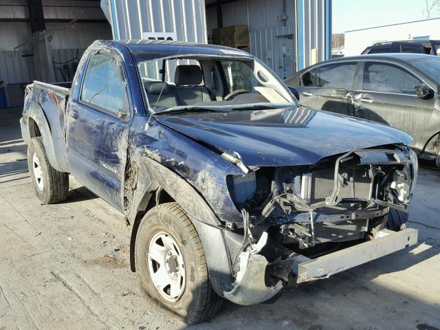 5TEPX42N68Z553161 - 2008 TOYOTA TACOMA BLUE photo 1