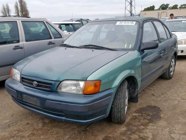 JT2EL56E2S7034098 - 1995 TOYOTA TERCEL DX GREEN photo 2