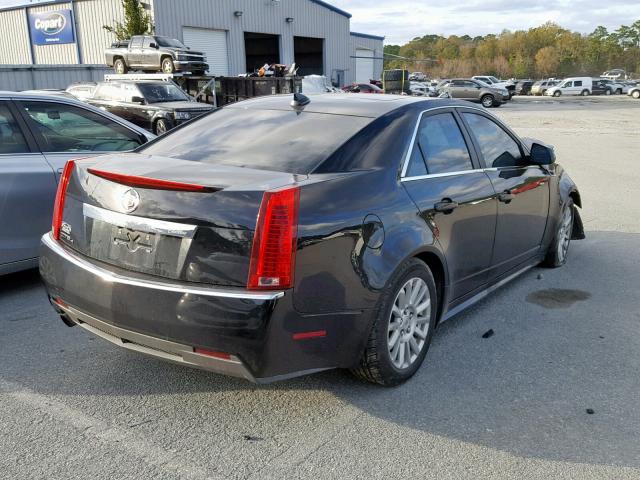 1G6DH5EY9B0111464 - 2011 CADILLAC CTS LUXURY BLACK photo 4