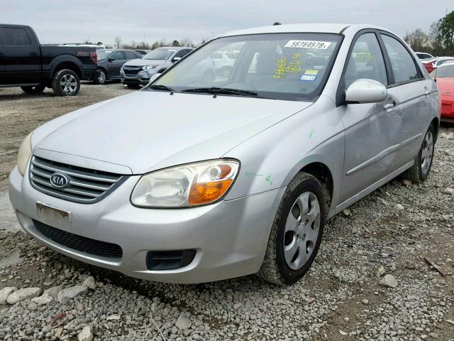 KNAFE121985531796 - 2008 KIA SPECTRA EX SILVER photo 2