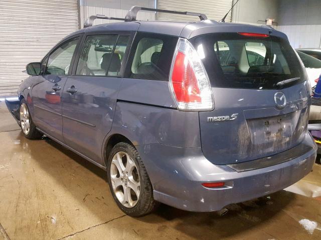 JM1CR293680312444 - 2008 MAZDA 5 GRAY photo 3