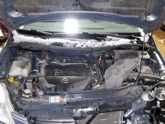 JM1CR293680312444 - 2008 MAZDA 5 GRAY photo 7