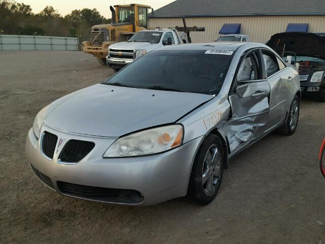 1G2ZH58N674114699 - 2007 PONTIAC G6 GT SILVER photo 2