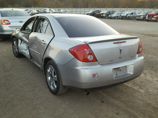 1G2ZH58N674114699 - 2007 PONTIAC G6 GT SILVER photo 3