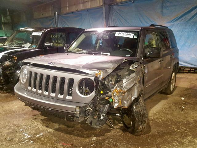 1C4NJRFB8DD119218 - 2013 JEEP PATRIOT LA GRAY photo 2