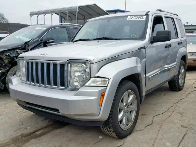 1J4PN5GK4BW587902 - 2011 JEEP LIBERTY LI SILVER photo 2