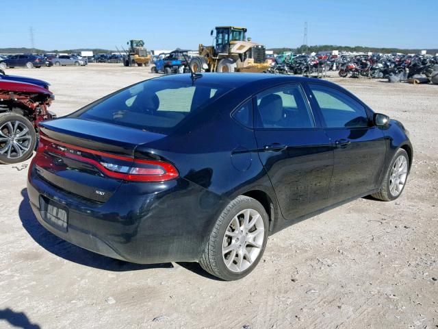 1C3CDFBA0DD185843 - 2013 DODGE DART SXT BLACK photo 4