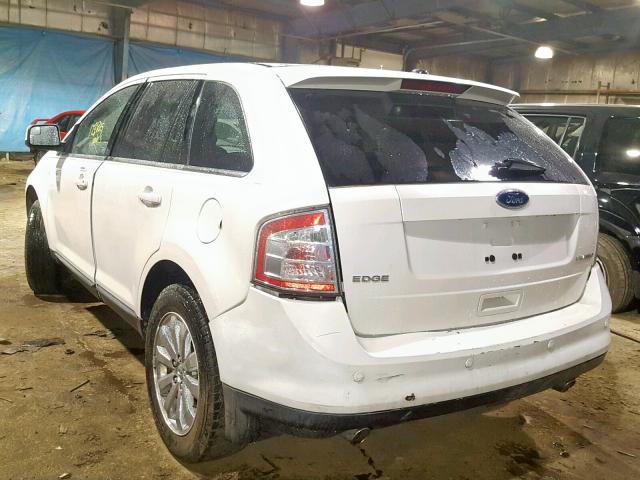 2FMDK39C09BA41262 - 2009 FORD EDGE LIMIT WHITE photo 3